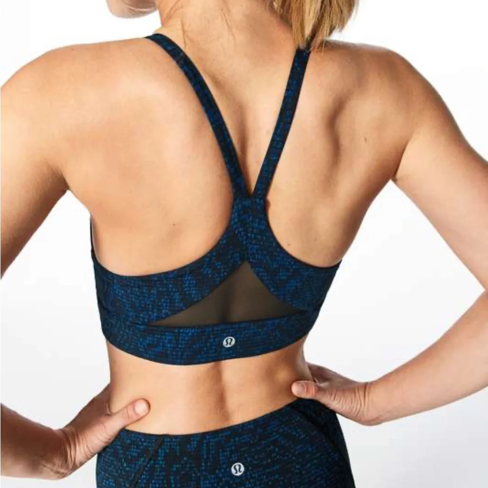 Lululemon Size 6 Train Times Athletic Strappy Sports Bra‎
